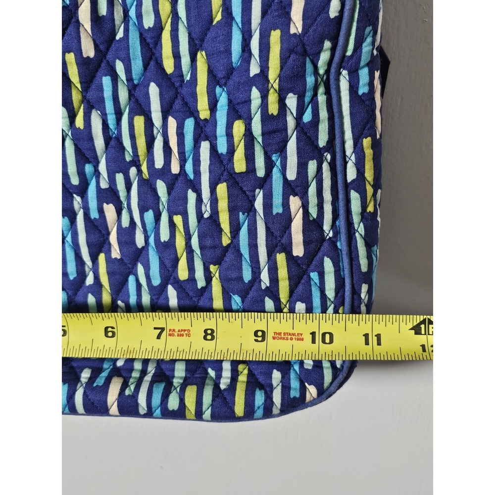 Vera Bradley Crossbody Bag Katalina Showers Print Blue Green - Picture 10 of 12